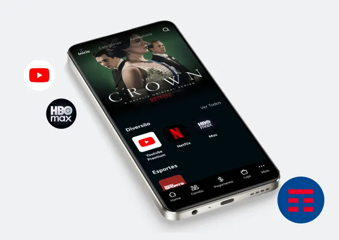 Celular com loja TIM Store para contratar serviços no plano TIM